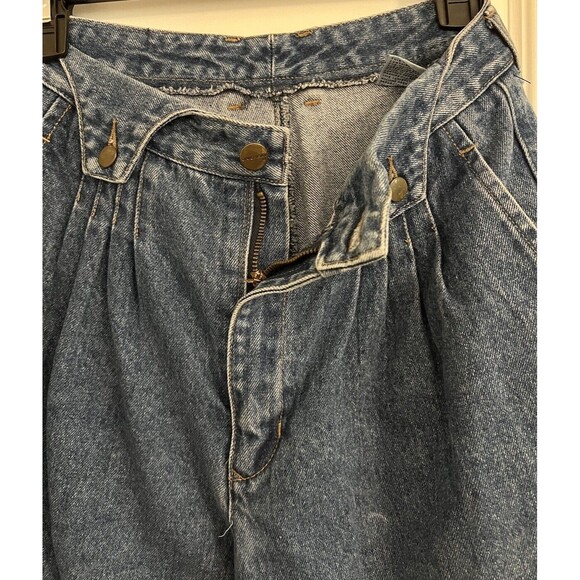 VTG. 80s 90s Union Bay Jeans High Waist Baggy Loose Pleated Mom Preppy Sz. 11 - Picture 6 of 11